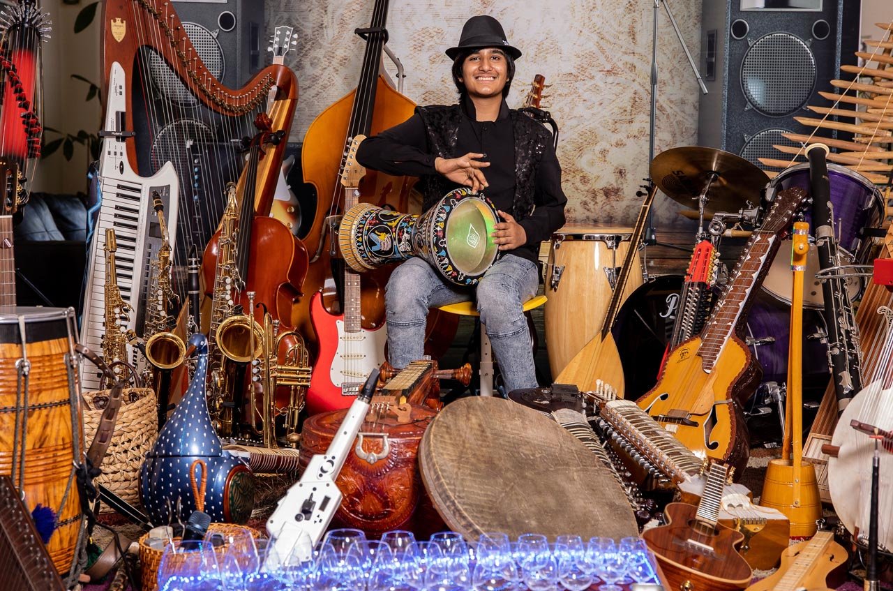 Meet Neil Nayyar: With 107 instruments and the world in his palm
